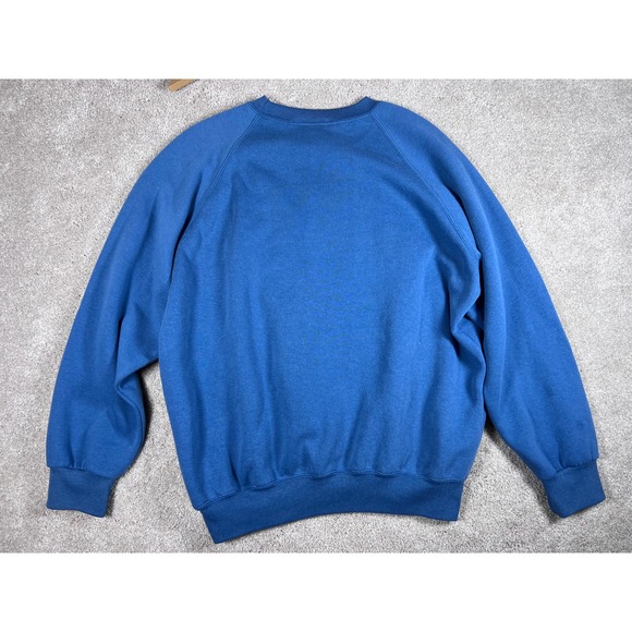 VTG Daniel Hechter Paris Crewneck Sweatshirt Bunny Rabbit Graphic Grannycore L - Picture 3 of 9